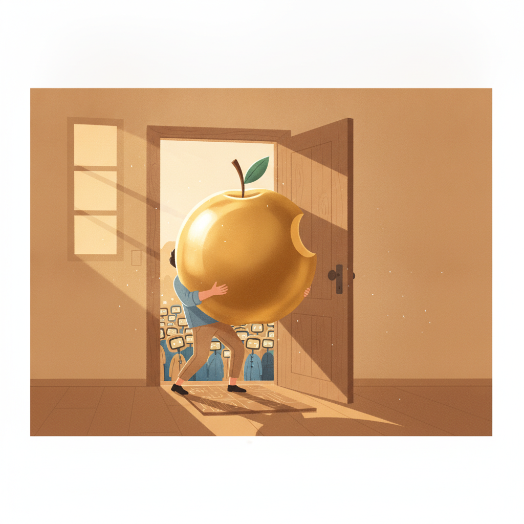 The Fight Moved to the Doorway