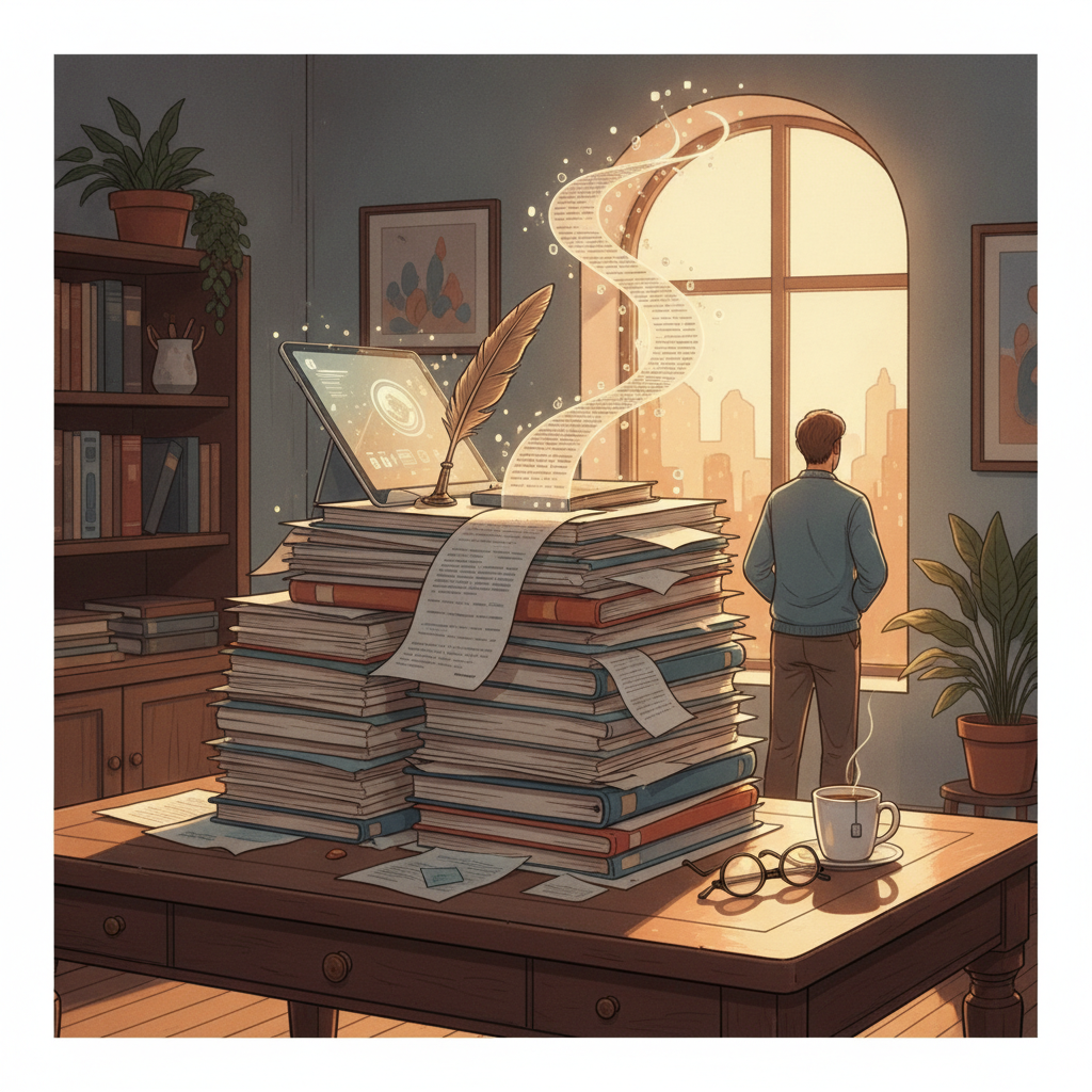 Eight Hours, A Hundred Pages, and the Quiet Problem of Too Much