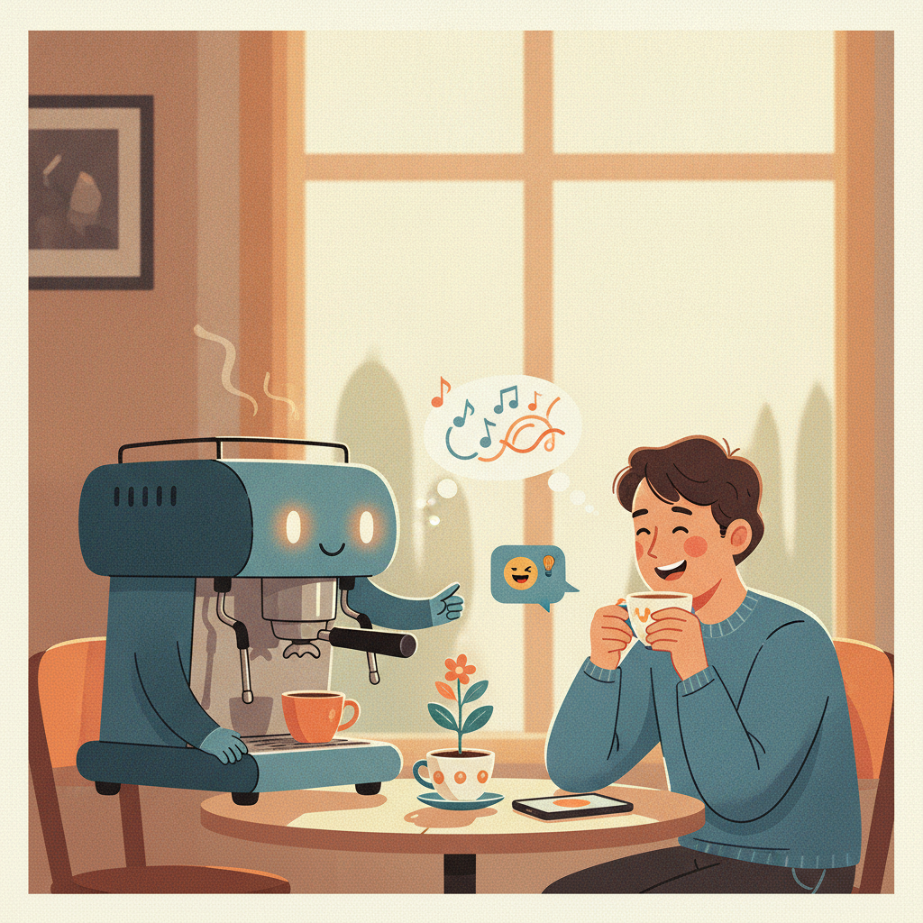 The Machine Learns to Make Small Talk