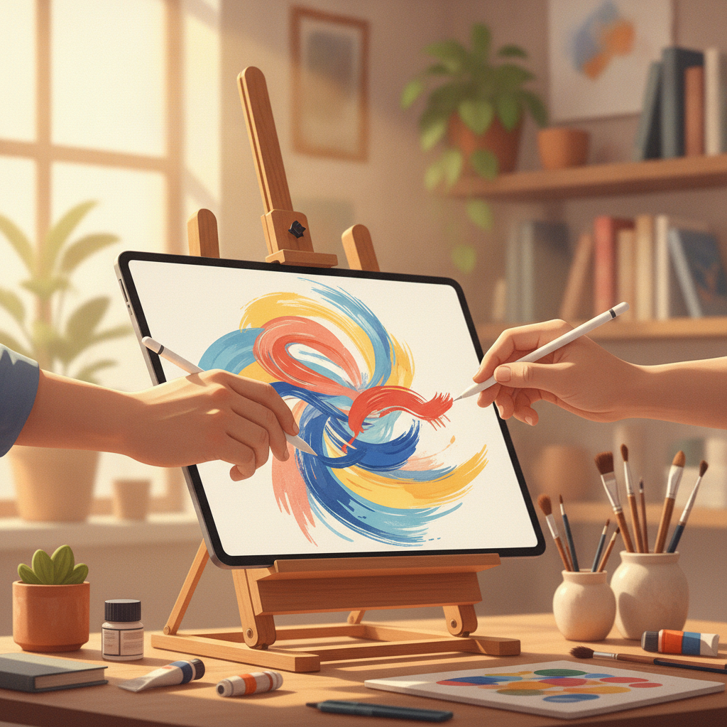 Two Painters, One Constraint