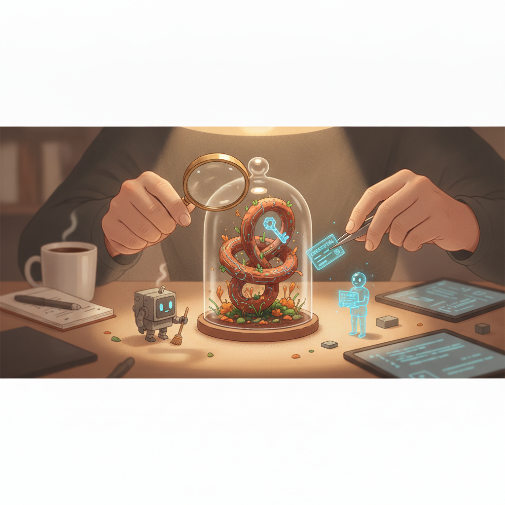 Clear the Sample First: What Rust Teaches About AI Agent Credentials